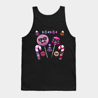 Cool Colorful Hard Candy Tank Top